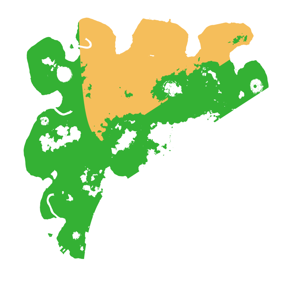 Biome Rust Map: Procedural Map, Size: 3500, Seed: 2127448522