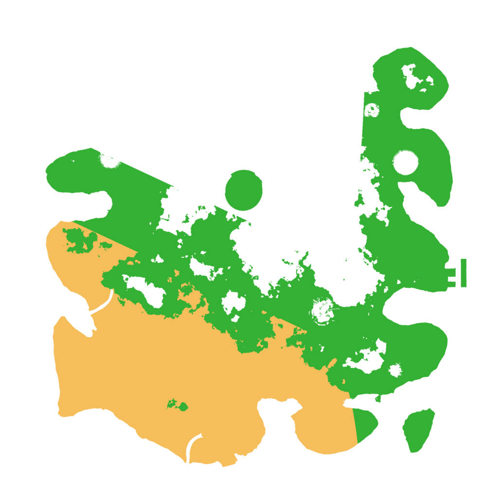 Biome Rust Map: Procedural Map, Size: 3550, Seed: 935833