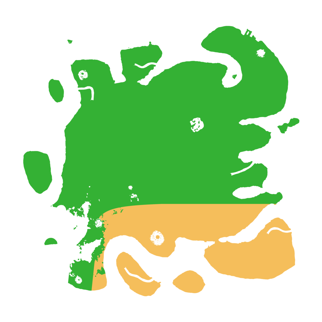 Biome Rust Map: Procedural Map, Size: 3500, Seed: 9207650