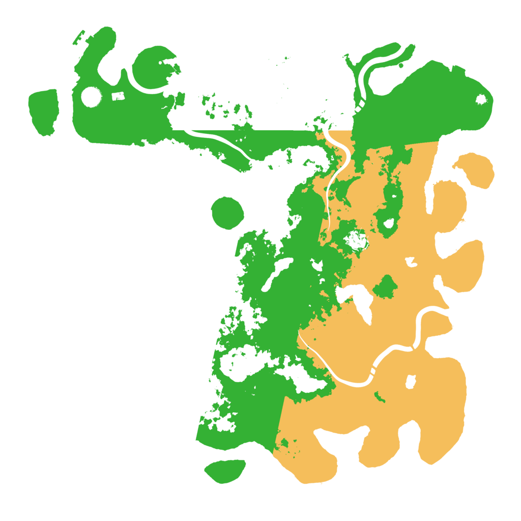 Biome Rust Map: Procedural Map, Size: 4500, Seed: 1663234