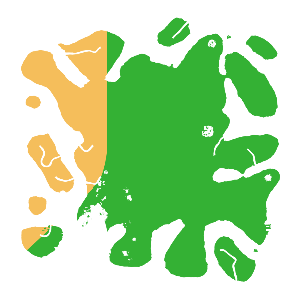 Biome Rust Map: Procedural Map, Size: 3850, Seed: 670180000