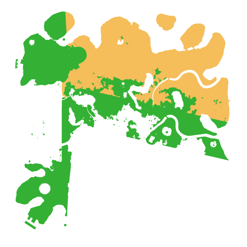 Biome Rust Map: Procedural Map, Size: 4000, Seed: 987428