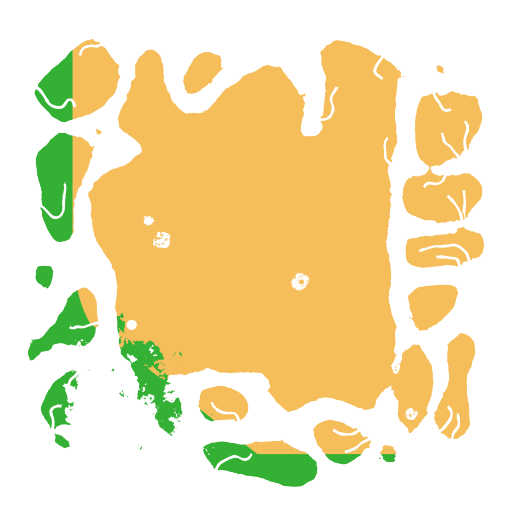 Biome Rust Map: Procedural Map, Size: 4500, Seed: 1517888570