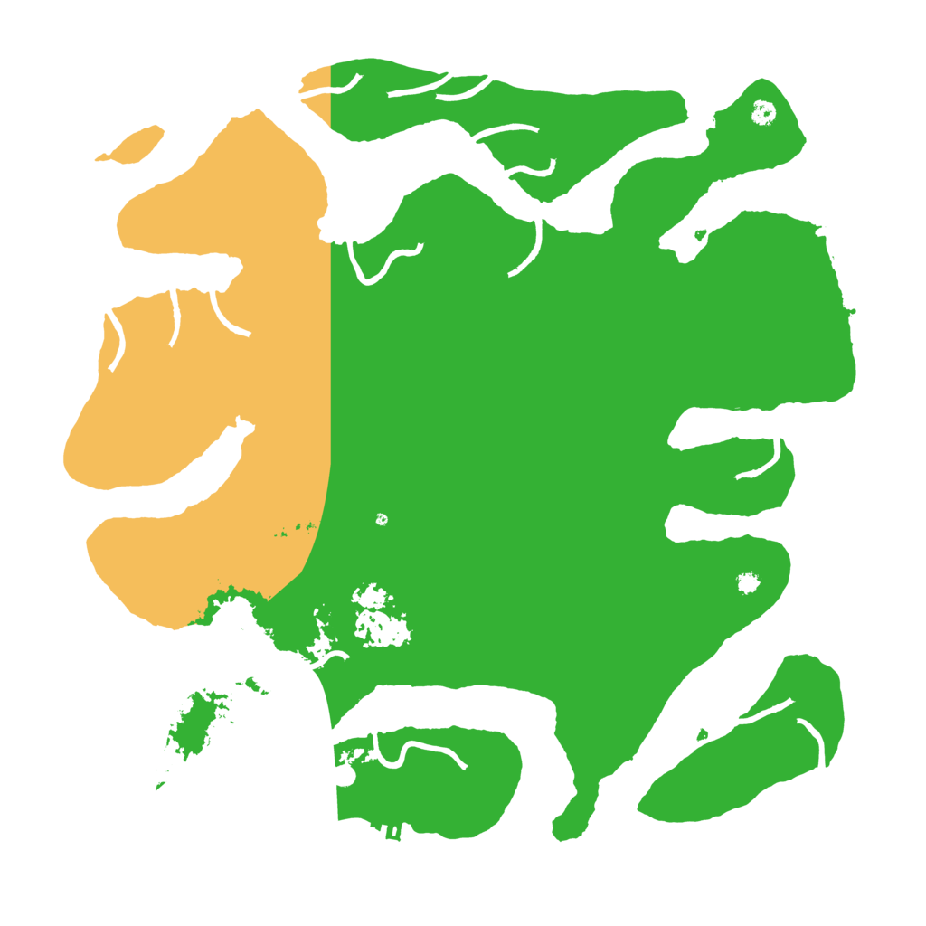 Biome Rust Map: Procedural Map, Size: 3850, Seed: 3232184