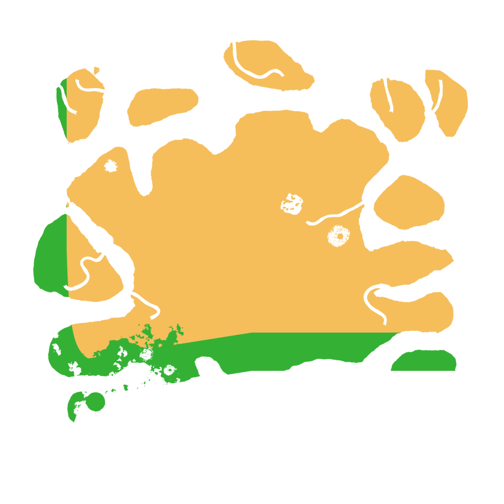 Biome Rust Map: Procedural Map, Size: 3550, Seed: 704511