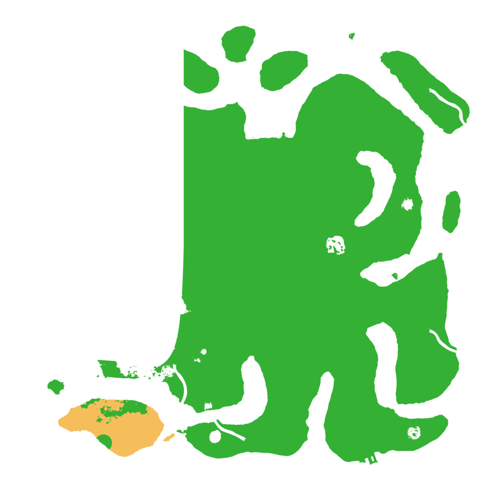 Biome Rust Map: Procedural Map, Size: 3850, Seed: 347785700