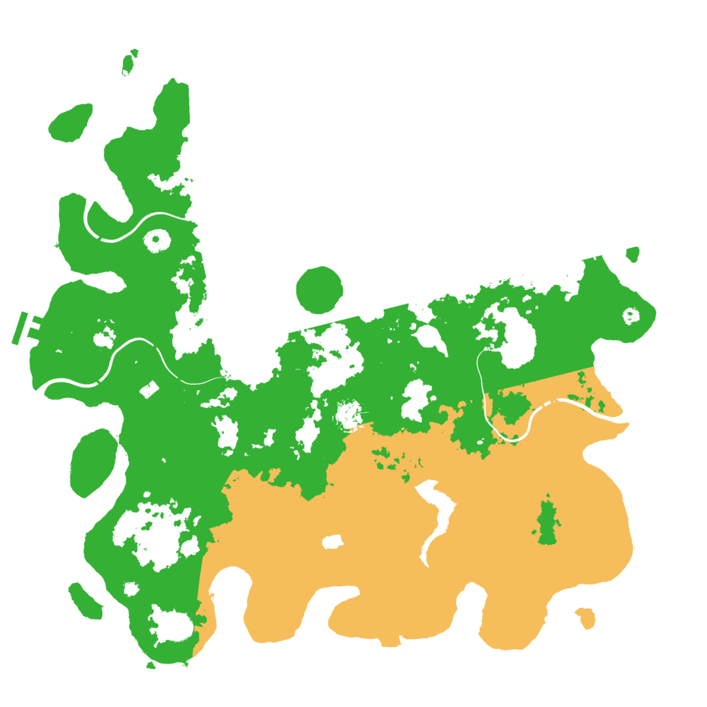 Biome Rust Map: Procedural Map, Size: 4250, Seed: 1