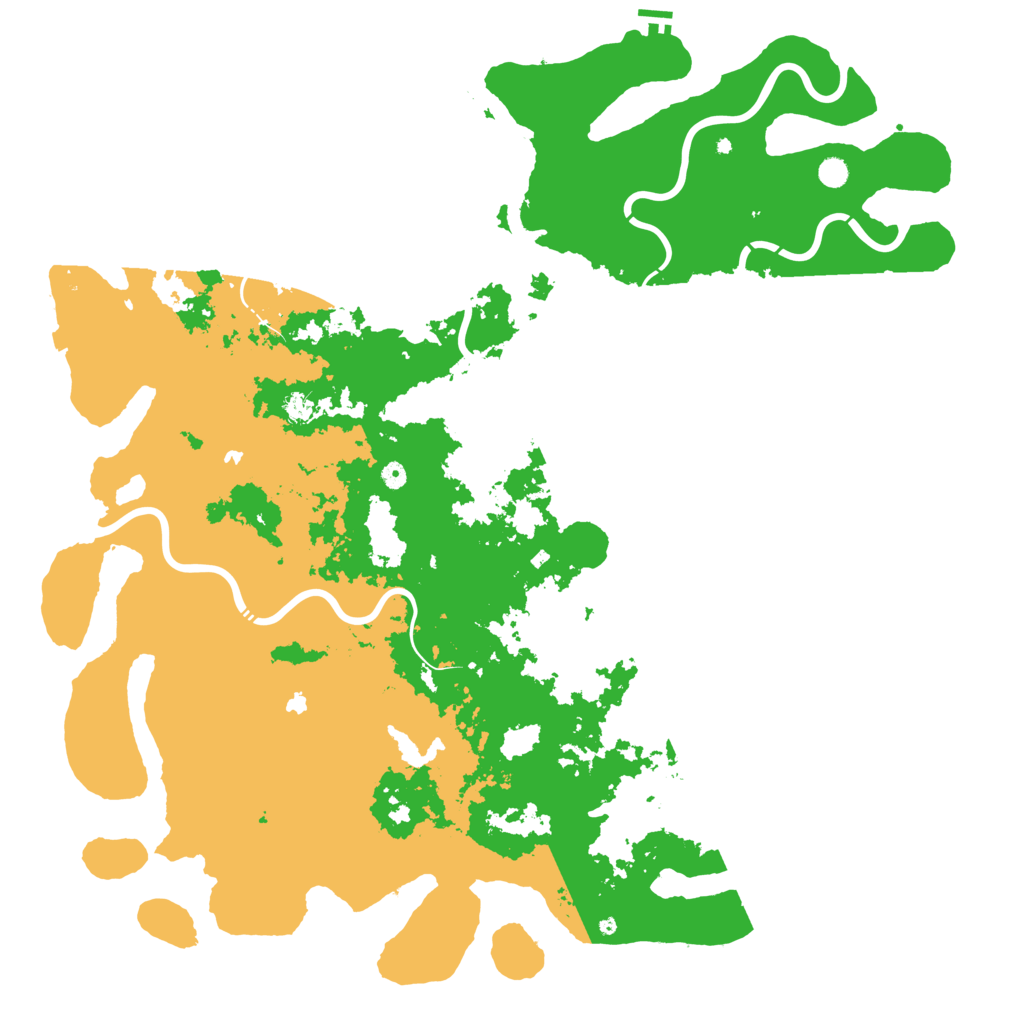 Biome Rust Map: Procedural Map, Size: 6000, Seed: 2456567