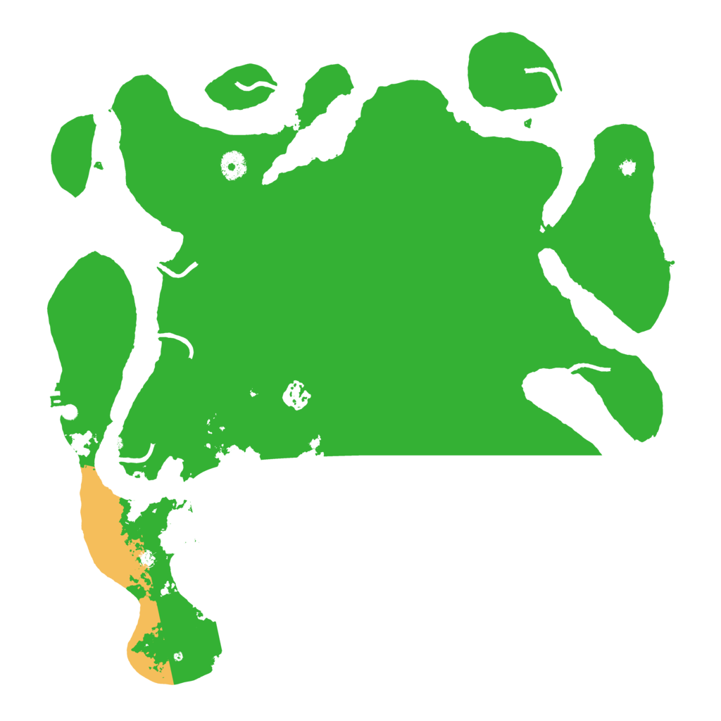 Biome Rust Map: Procedural Map, Size: 4000, Seed: 202714