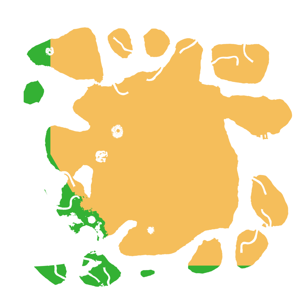 Biome Rust Map: Procedural Map, Size: 3700, Seed: 1715142974