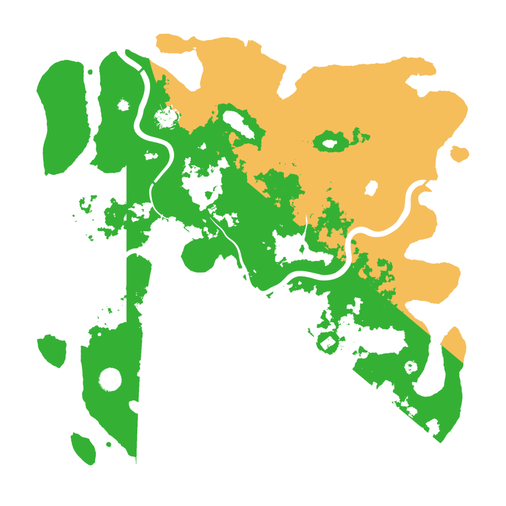 Biome Rust Map: Procedural Map, Size: 4000, Seed: 123450