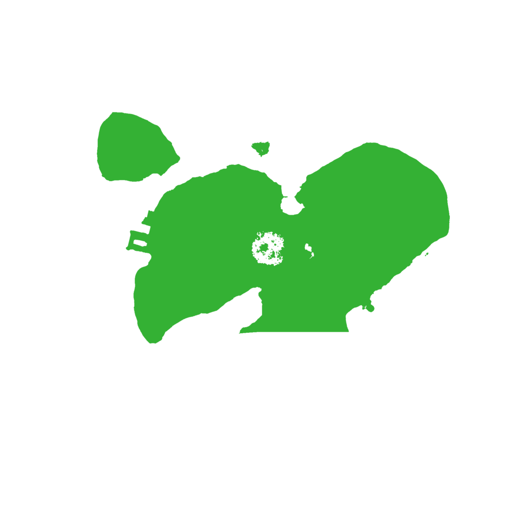 Biome Rust Map: Procedural Map, Size: 1600, Seed: 6879