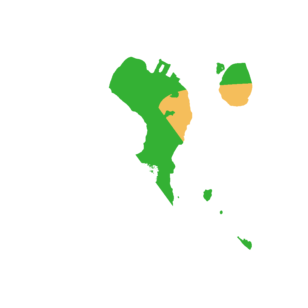 Biome Rust Map: Procedural Map, Size: 1500, Seed: 34536