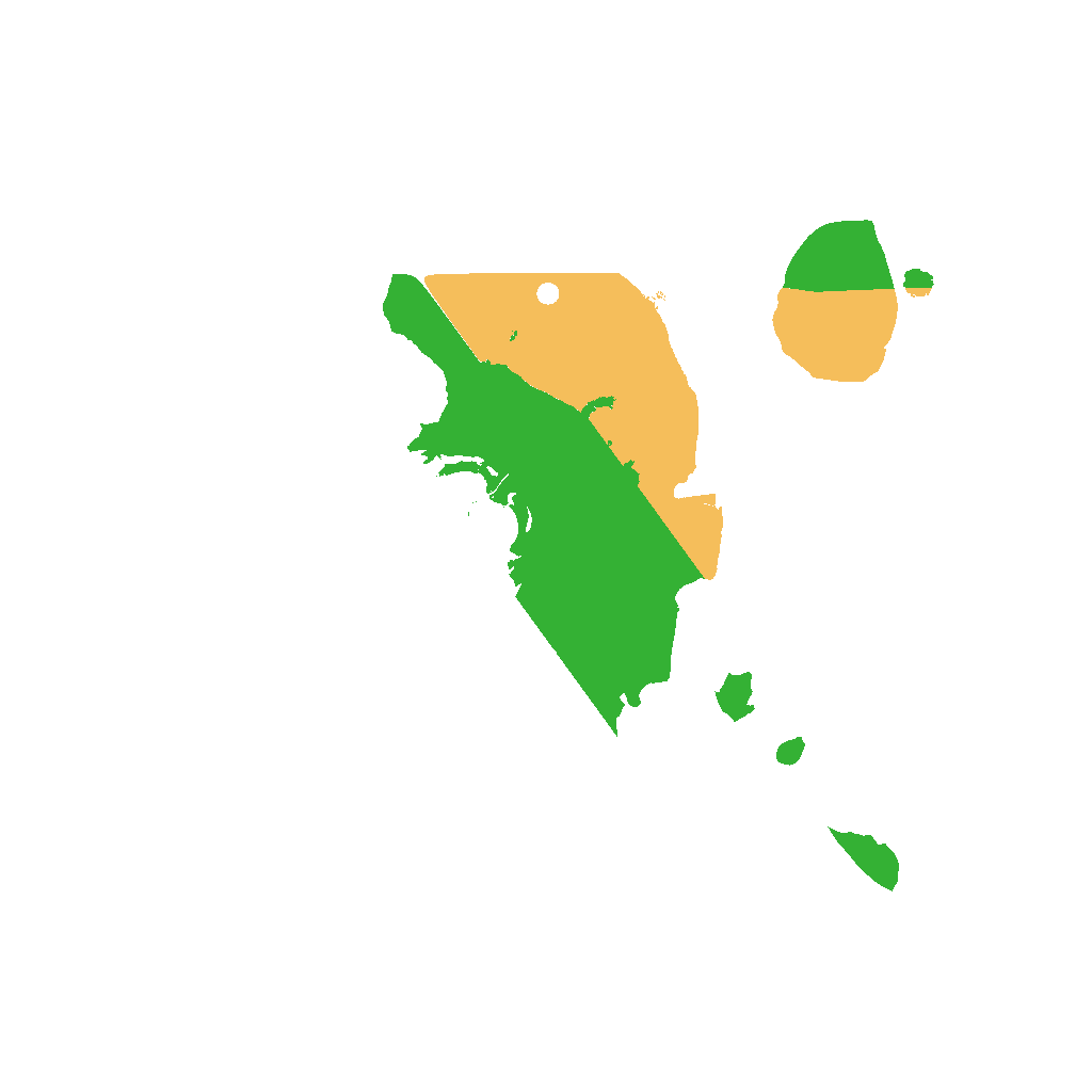 Biome Rust Map: Procedural Map, Size: 1500, Seed: 34536