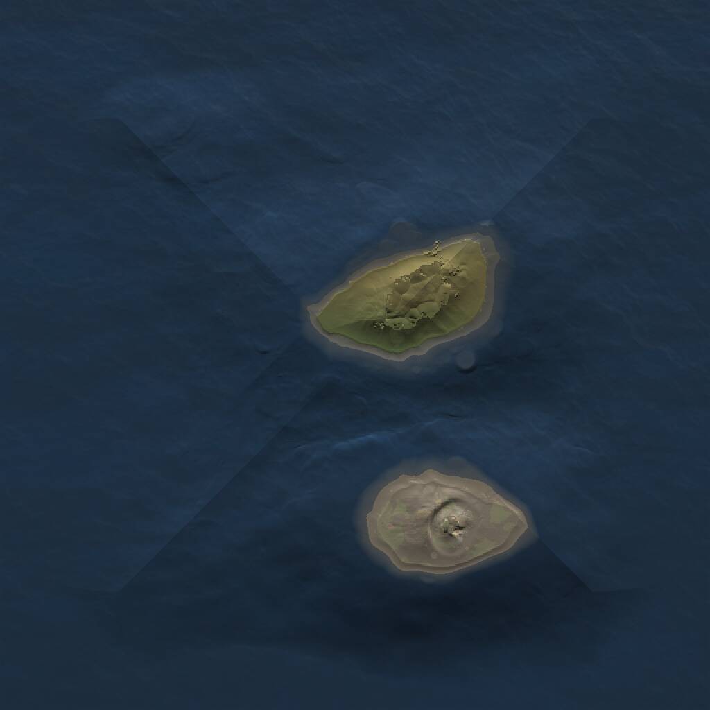 Rust Map: Procedural Map, Size: 1200, Seed: 124218, 1 Monuments