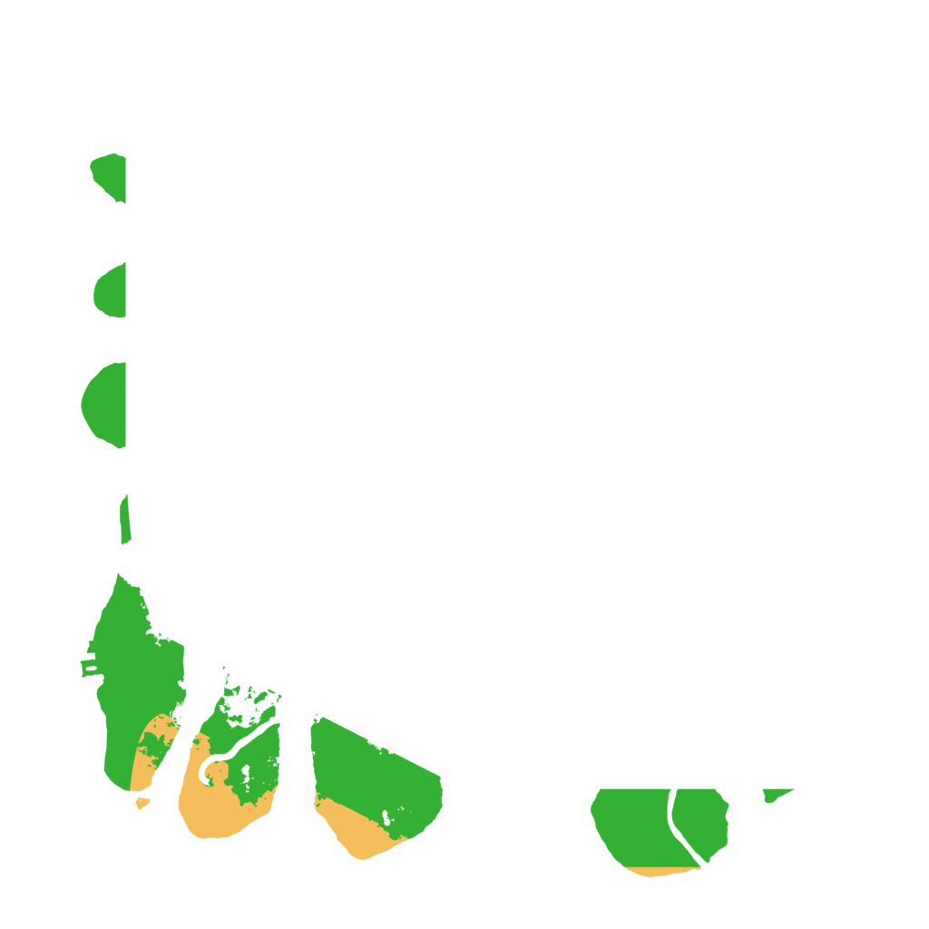 Biome Rust Map: Procedural Map, Size: 3500, Seed: 88382