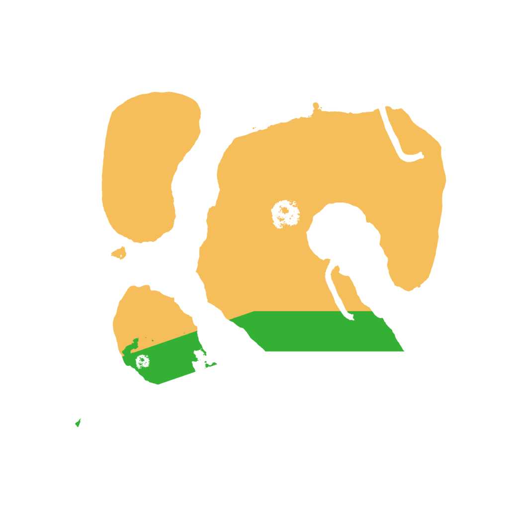 Biome Rust Map: Procedural Map, Size: 1855, Seed: 4865