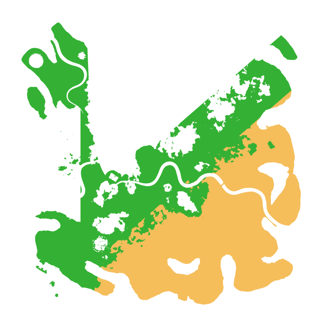 Biome Rust Map: Procedural Map, Size: 3950, Seed: 1166536595