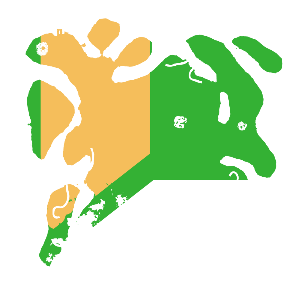 Biome Rust Map: Procedural Map, Size: 3550, Seed: 653761