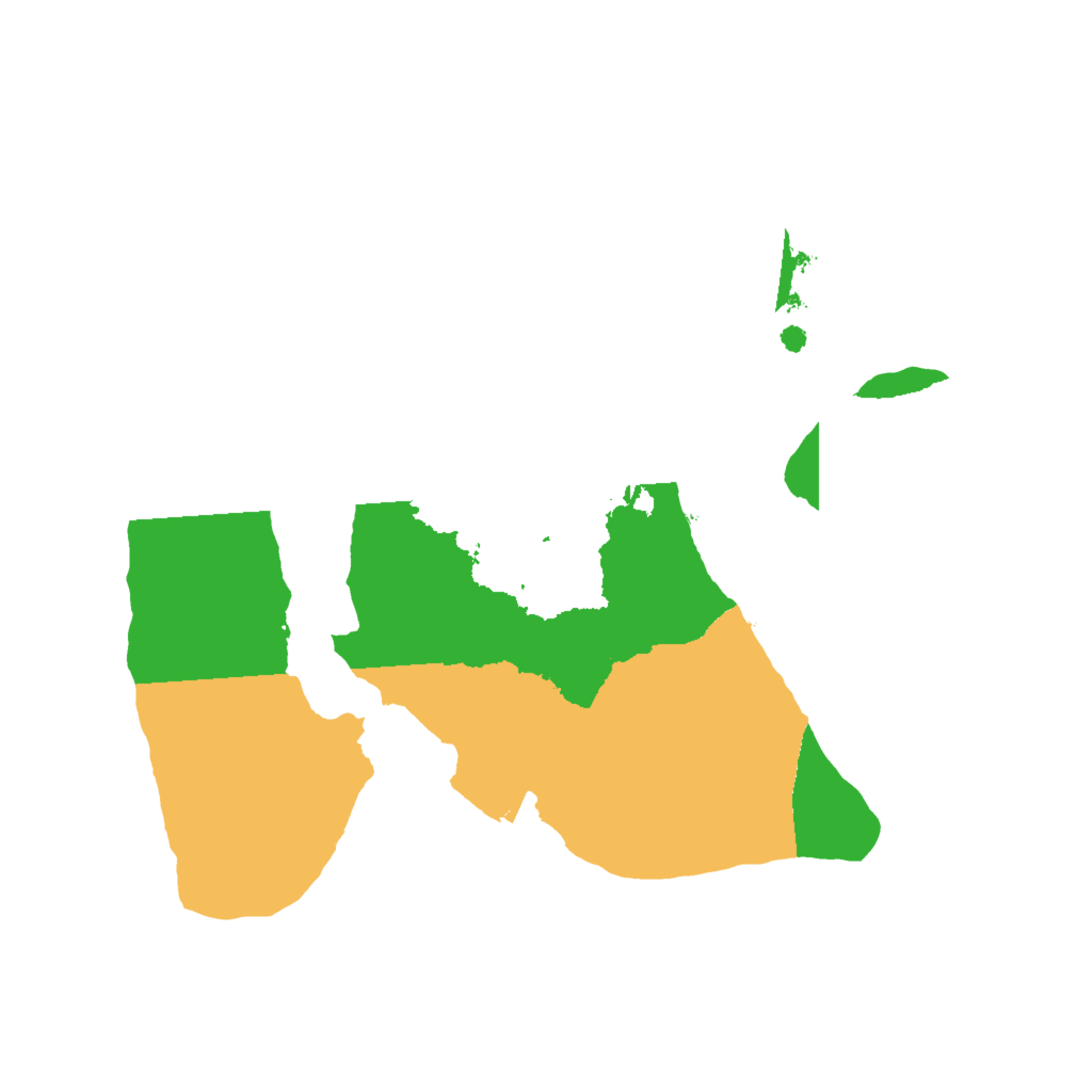 Biome Rust Map: Procedural Map, Size: 1700, Seed: 2654