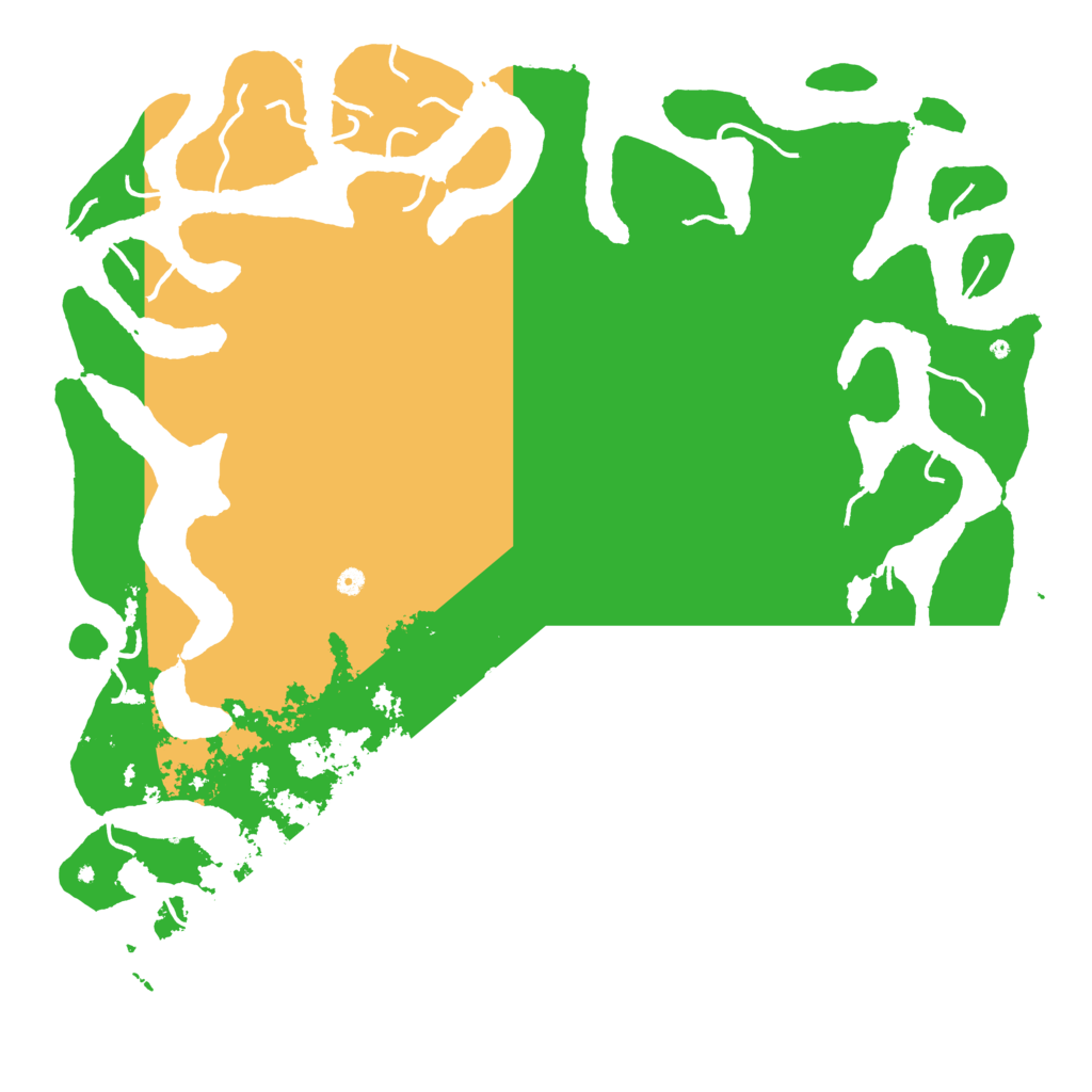 Biome Rust Map: Procedural Map, Size: 6000, Seed: 9534