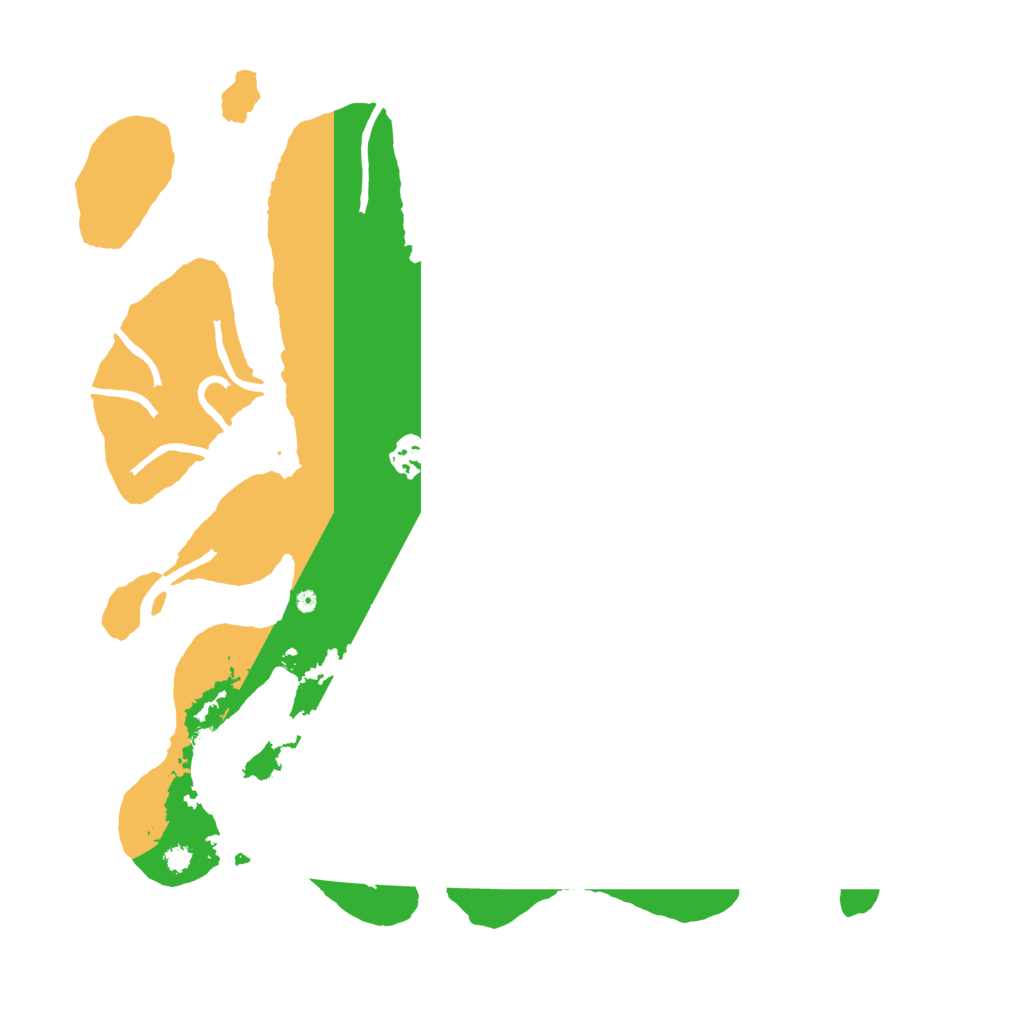 Biome Rust Map: Procedural Map, Size: 3550, Seed: 52415