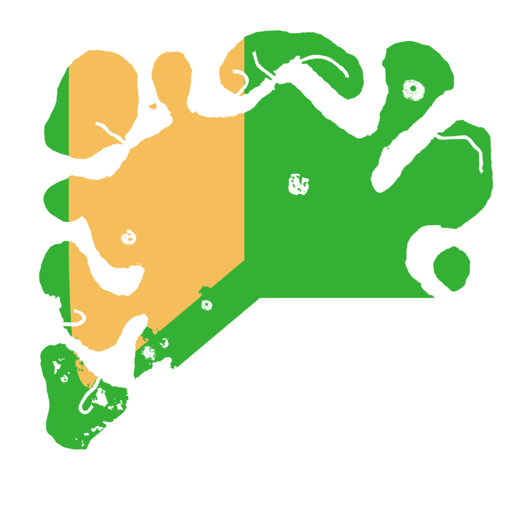 Biome Rust Map: Procedural Map, Size: 3600, Seed: 295