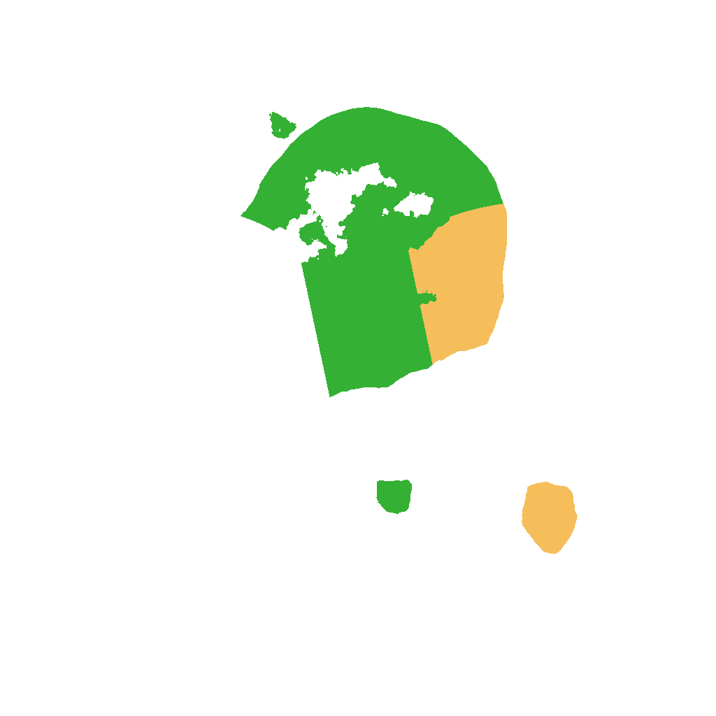 Biome Rust Map: Procedural Map, Size: 1350, Seed: 2058