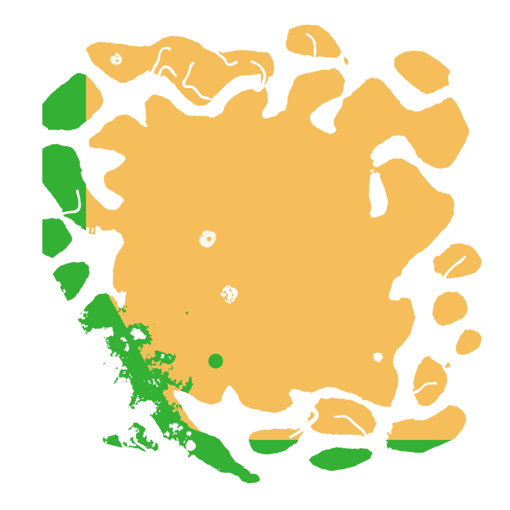Biome Rust Map: Procedural Map, Size: 4600, Seed: 224142909