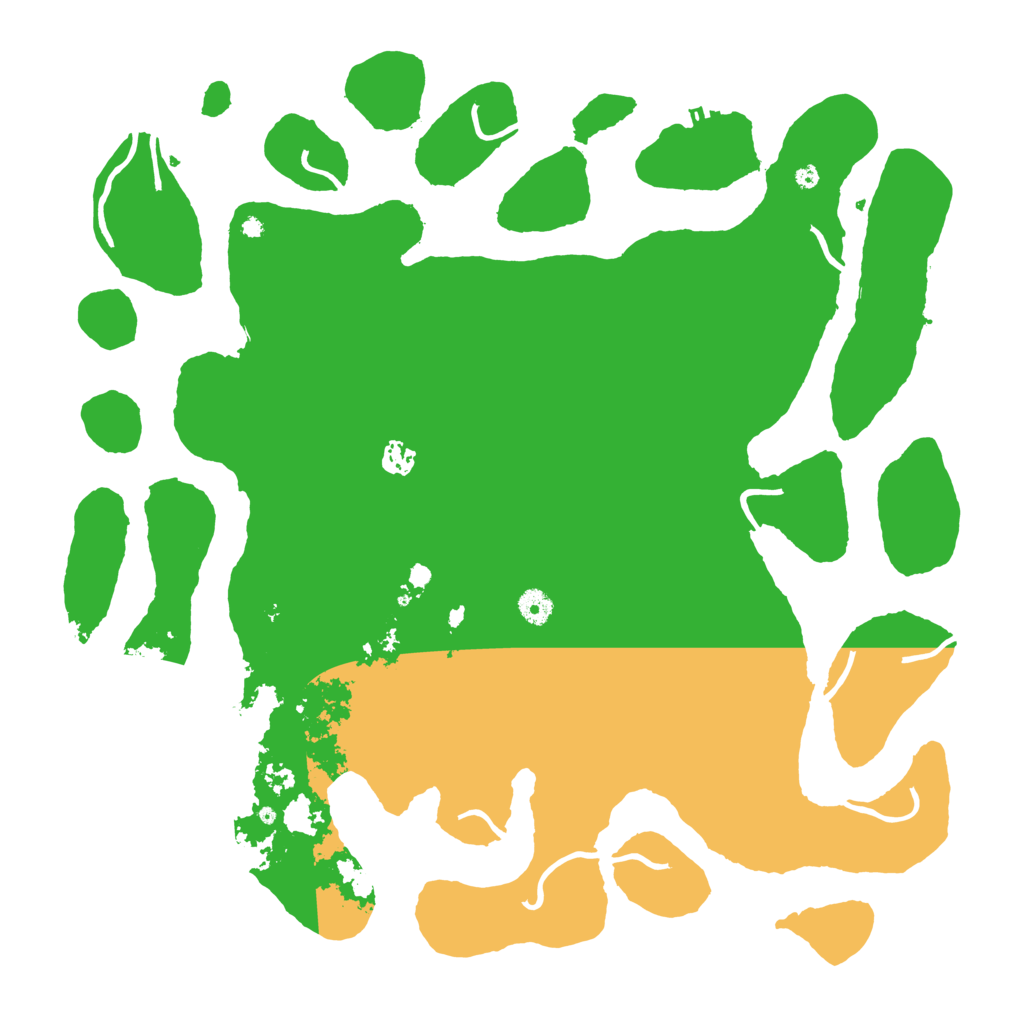 Biome Rust Map: Procedural Map, Size: 4500, Seed: 404757361