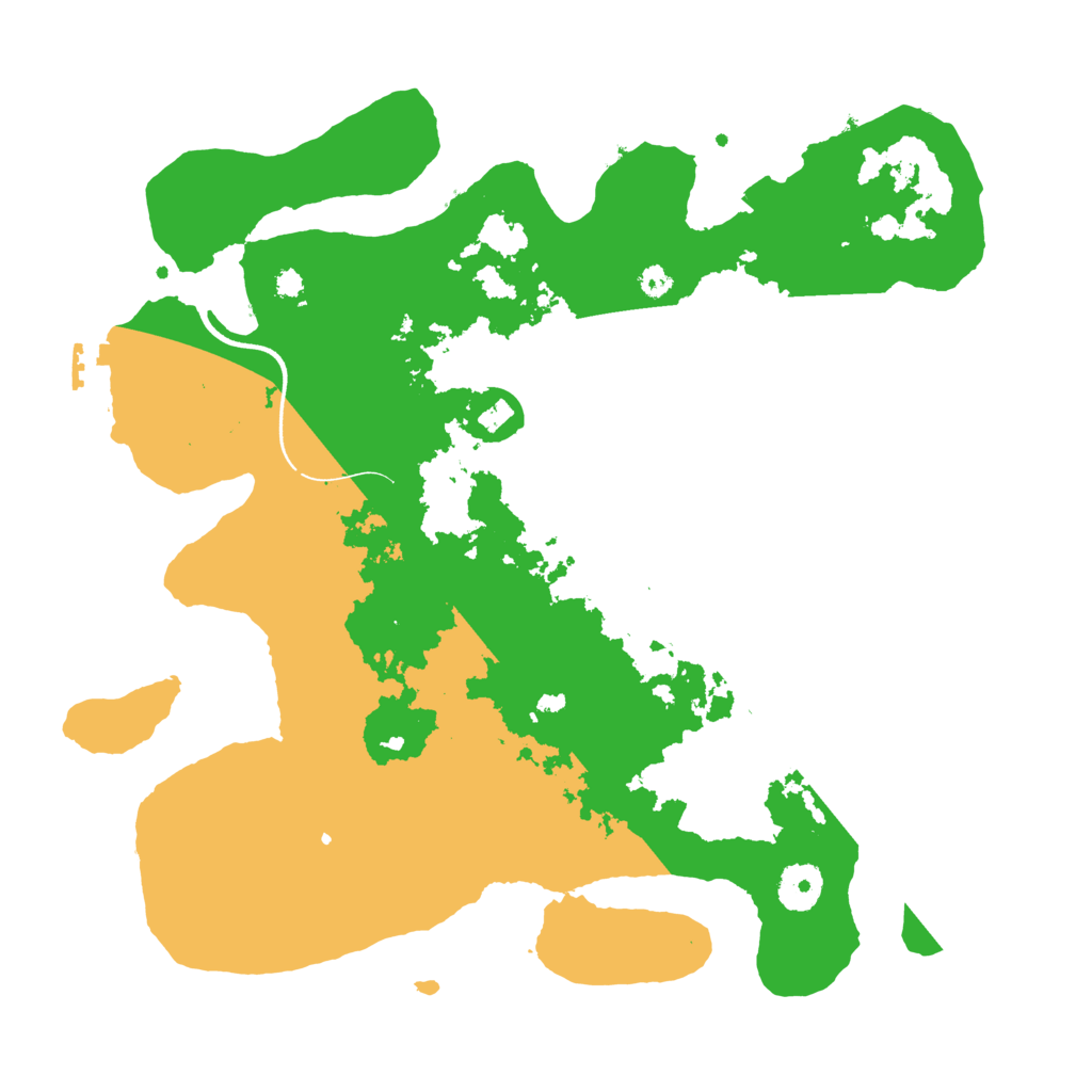 Biome Rust Map: Procedural Map, Size: 3550, Seed: 1337