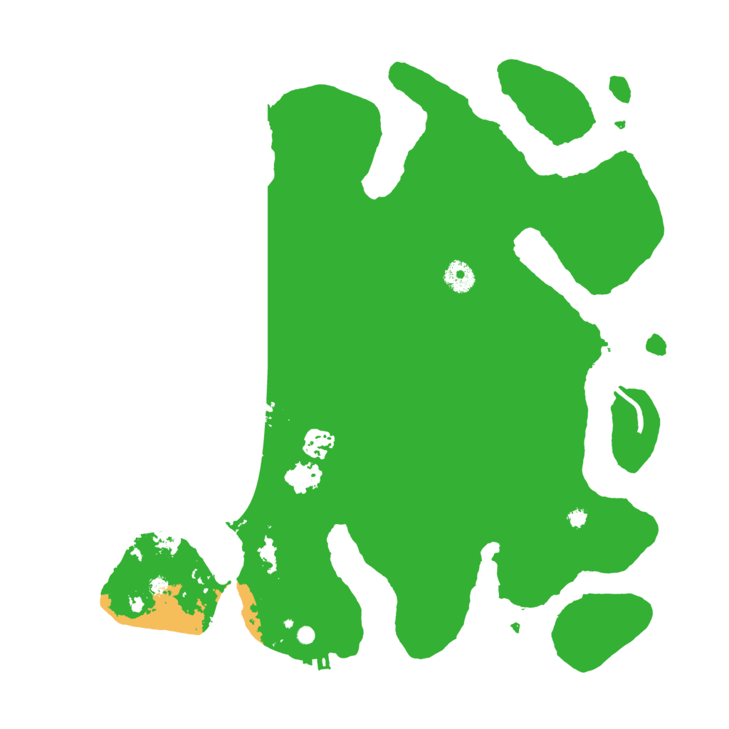 Biome Rust Map: Procedural Map, Size: 3600, Seed: 197035524