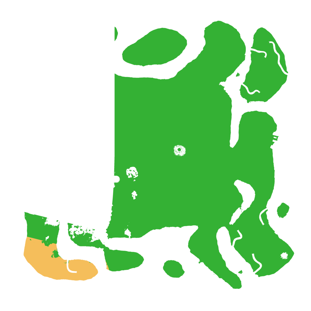 Biome Rust Map: Procedural Map, Size: 4000, Seed: 258408