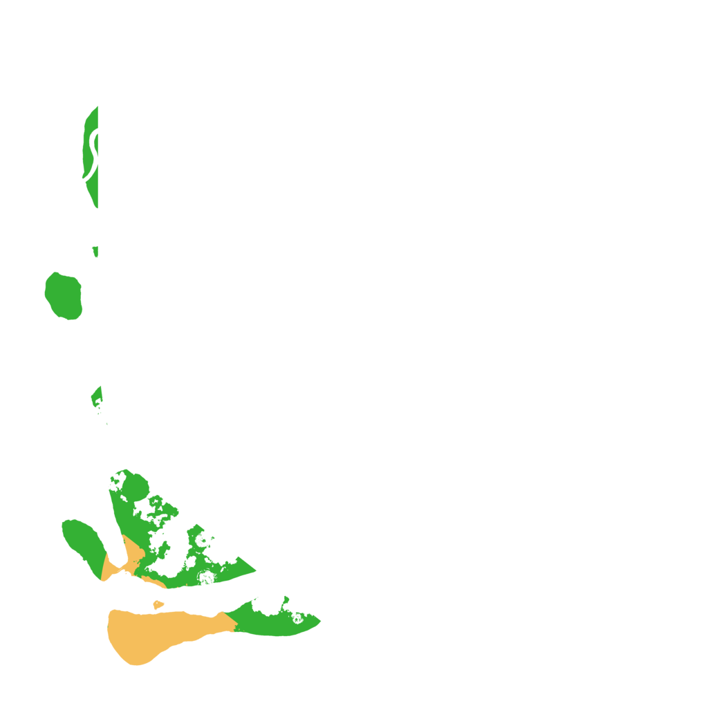 Biome Rust Map: Procedural Map, Size: 3550, Seed: 615824