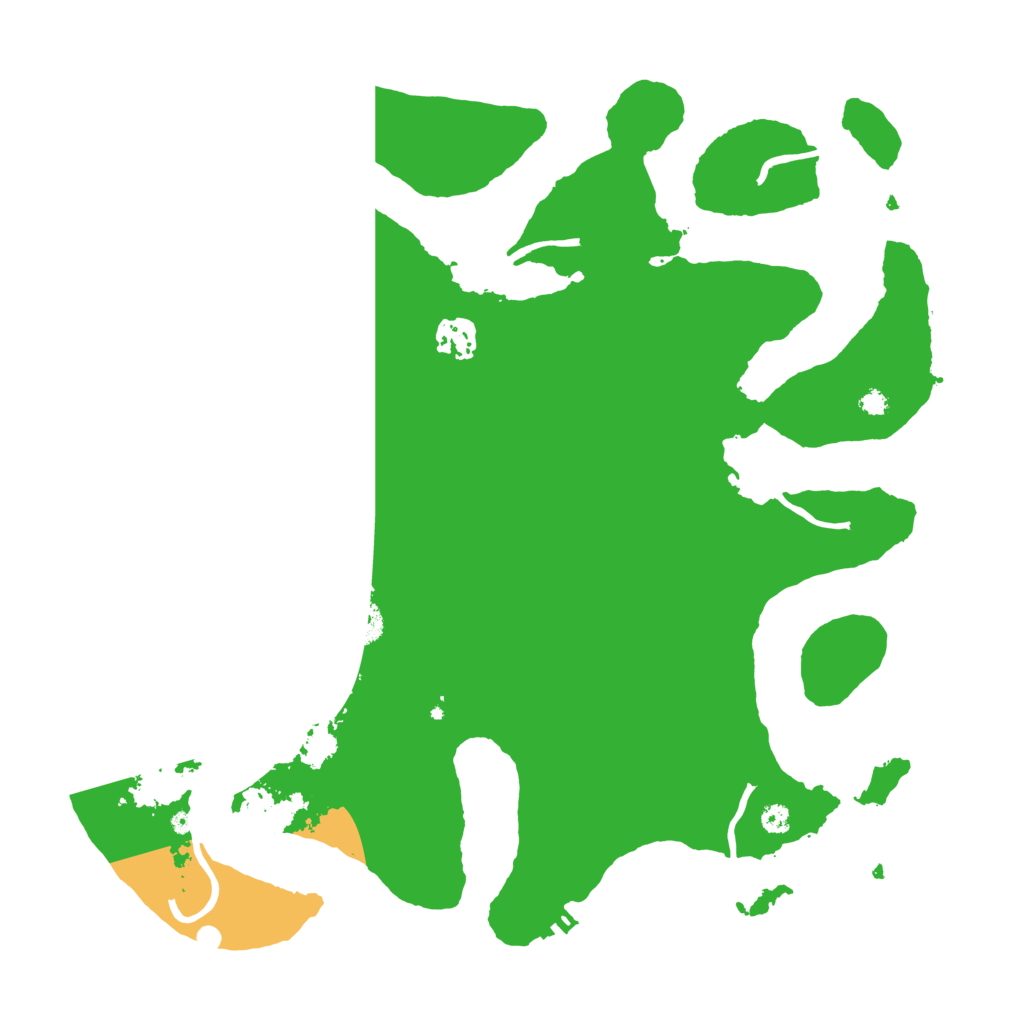 Biome Rust Map: Procedural Map, Size: 3600, Seed: 234131770