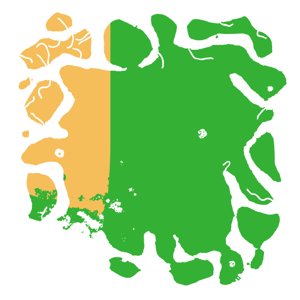 Biome Rust Map: Procedural Map, Size: 5000, Seed: 7