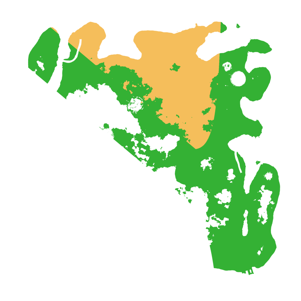 Biome Rust Map: Procedural Map, Size: 3550, Seed: 289123