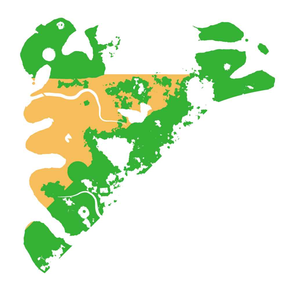 Biome Rust Map: Procedural Map, Size: 4000, Seed: 55434