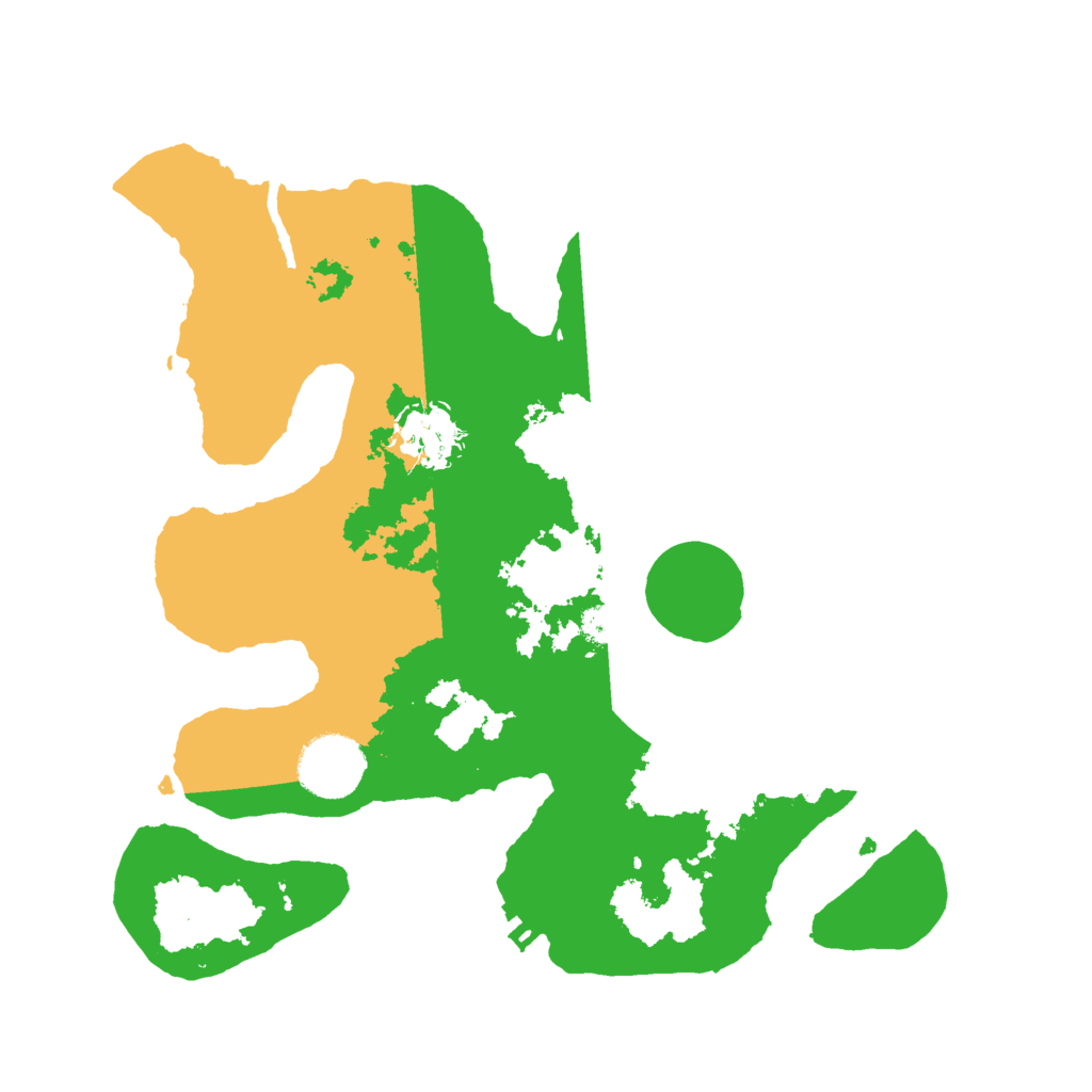 Biome Rust Map: Procedural Map, Size: 3000, Seed: 1239514312