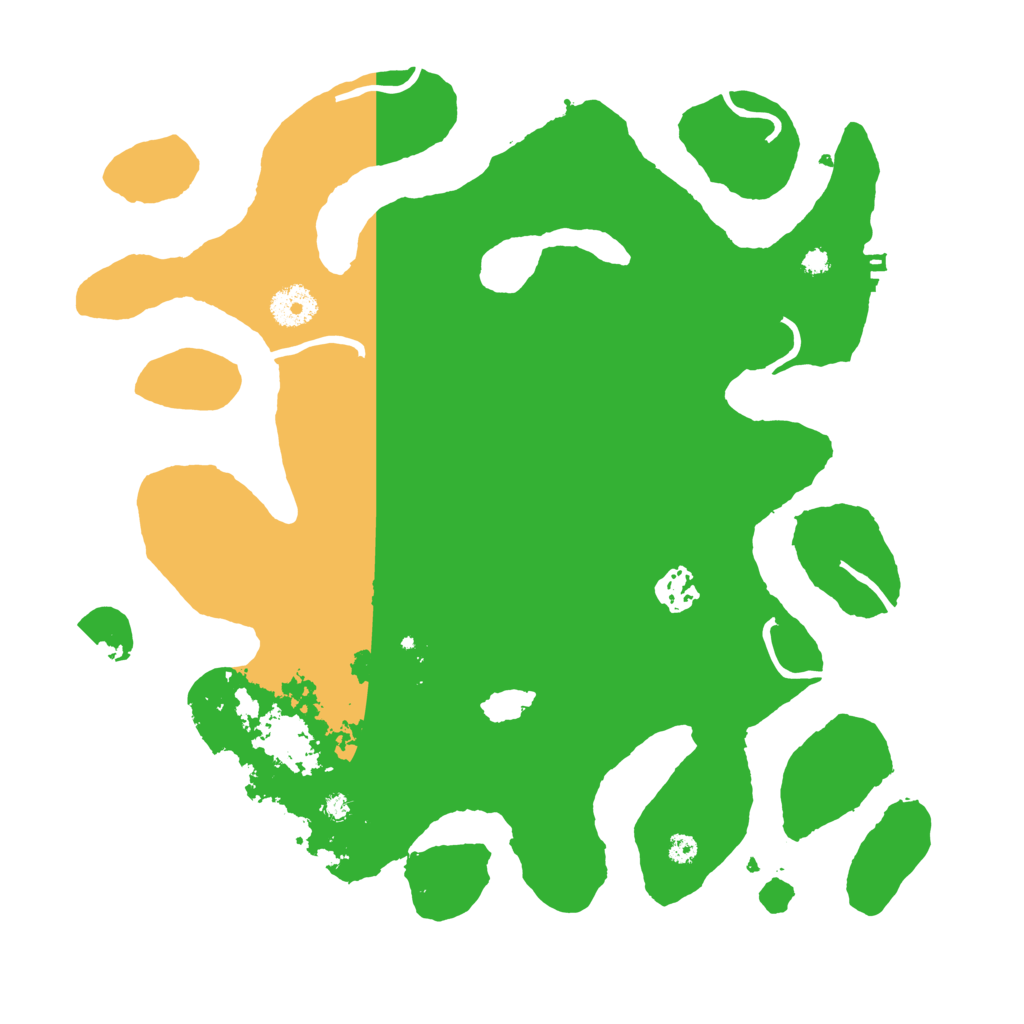 Biome Rust Map: Procedural Map, Size: 3550, Seed: 245966