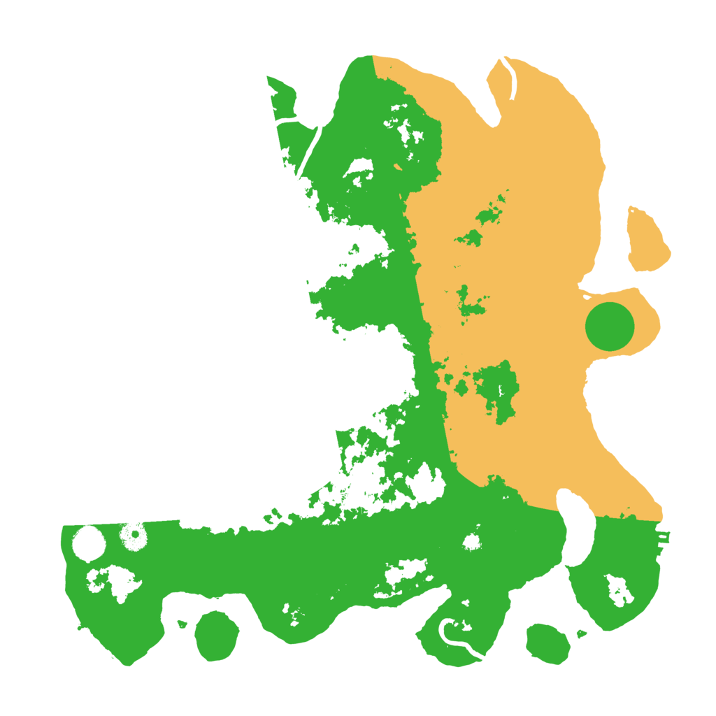 Biome Rust Map: Procedural Map, Size: 3850, Seed: 1212870085