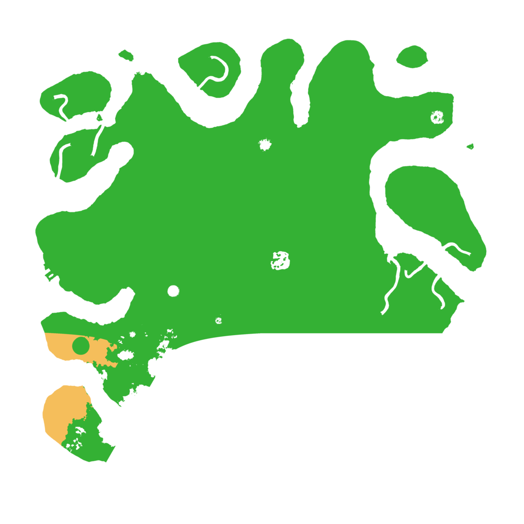 Biome Rust Map: Procedural Map, Size: 4000, Seed: 31415926