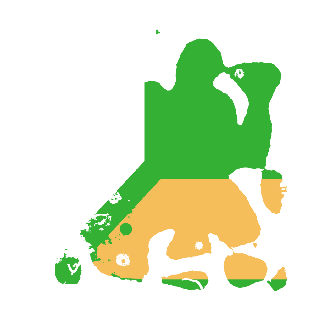 Biome Rust Map: Procedural Map, Size: 3550, Seed: 402646