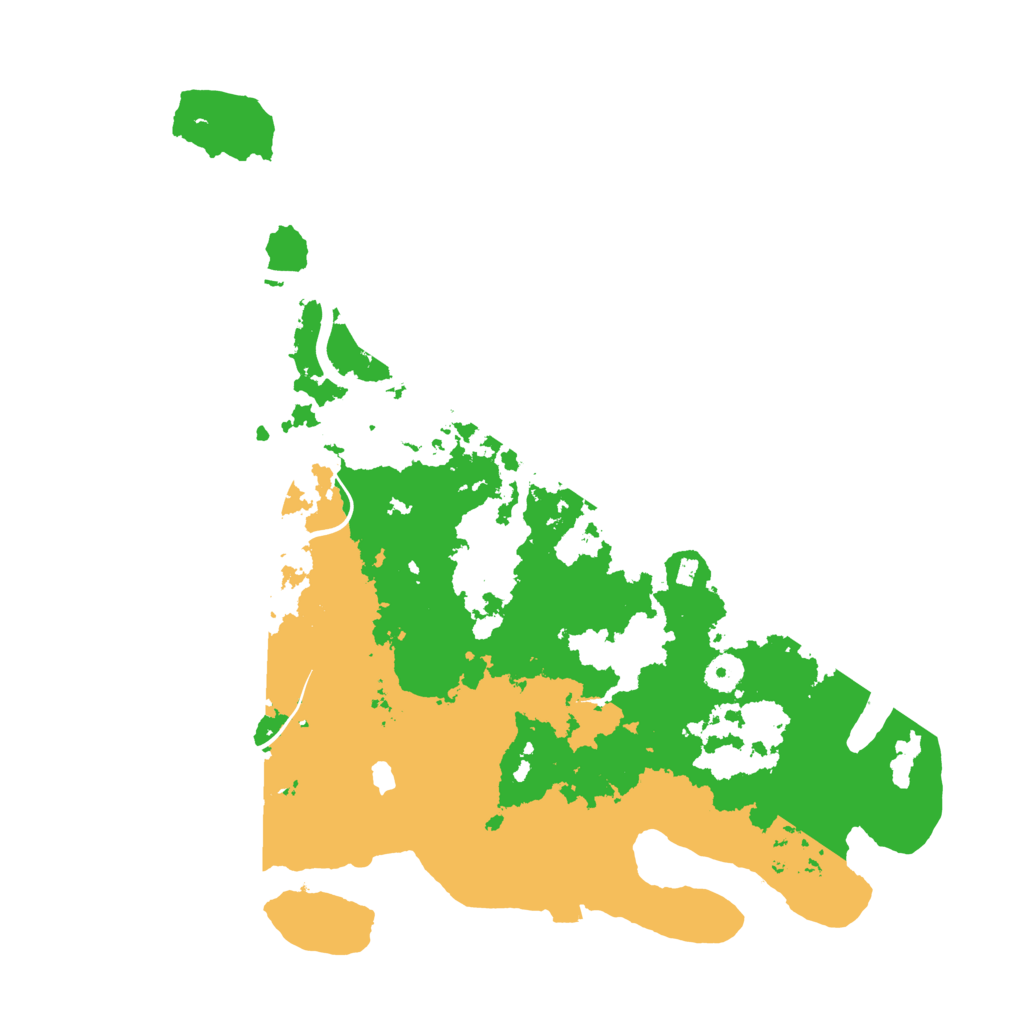 Biome Rust Map: Procedural Map, Size: 4050, Seed: 827601871