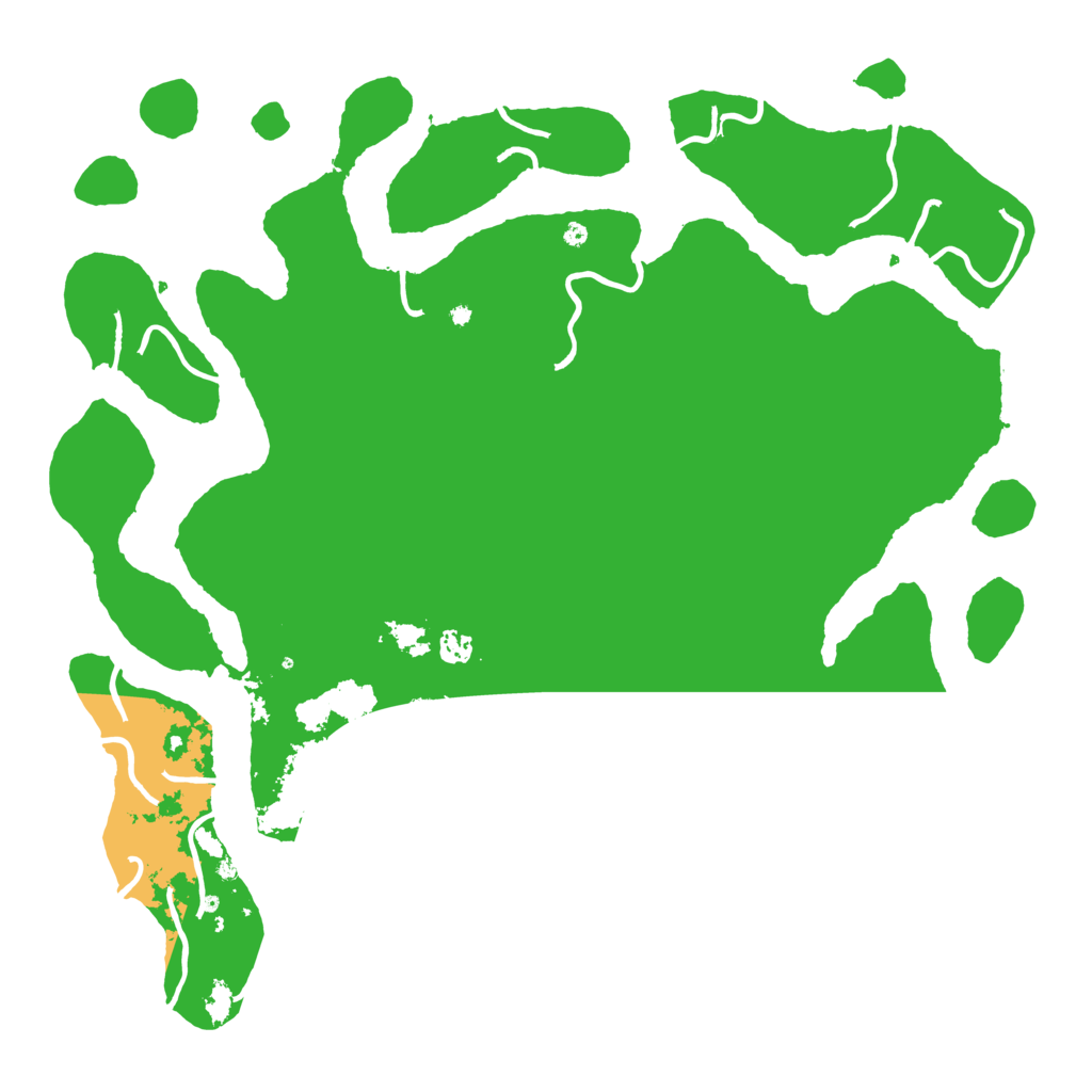 Biome Rust Map: Procedural Map, Size: 4750, Seed: 376772