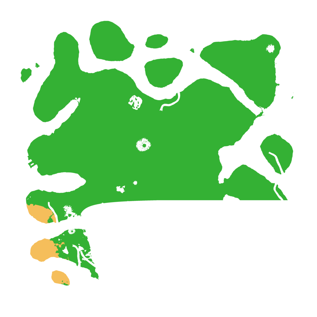 Biome Rust Map: Procedural Map, Size: 3550, Seed: 407335