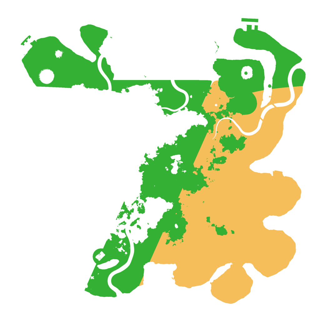 Biome Rust Map: Procedural Map, Size: 3850, Seed: 938712485