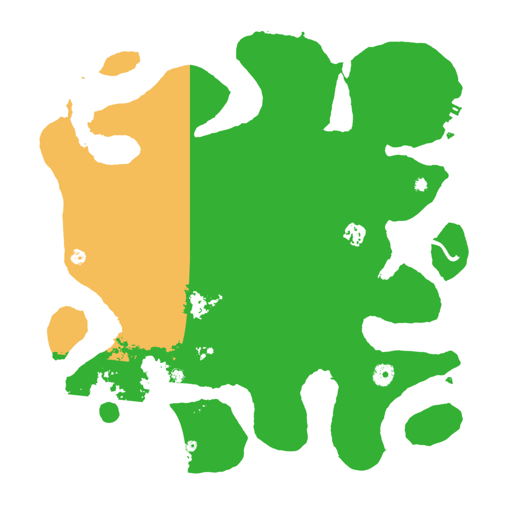 Biome Rust Map: Procedural Map, Size: 3550, Seed: 759404