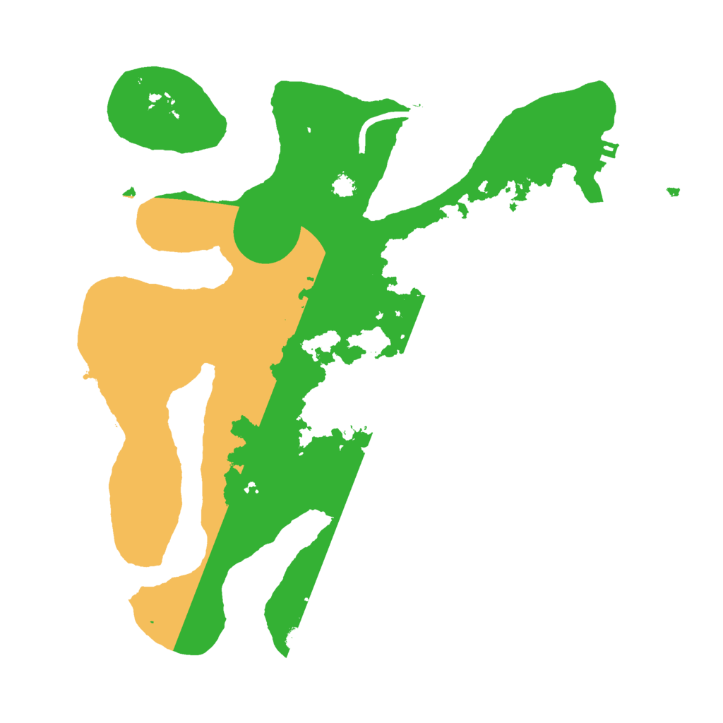 Biome Rust Map: Procedural Map, Size: 3000, Seed: 1791898061