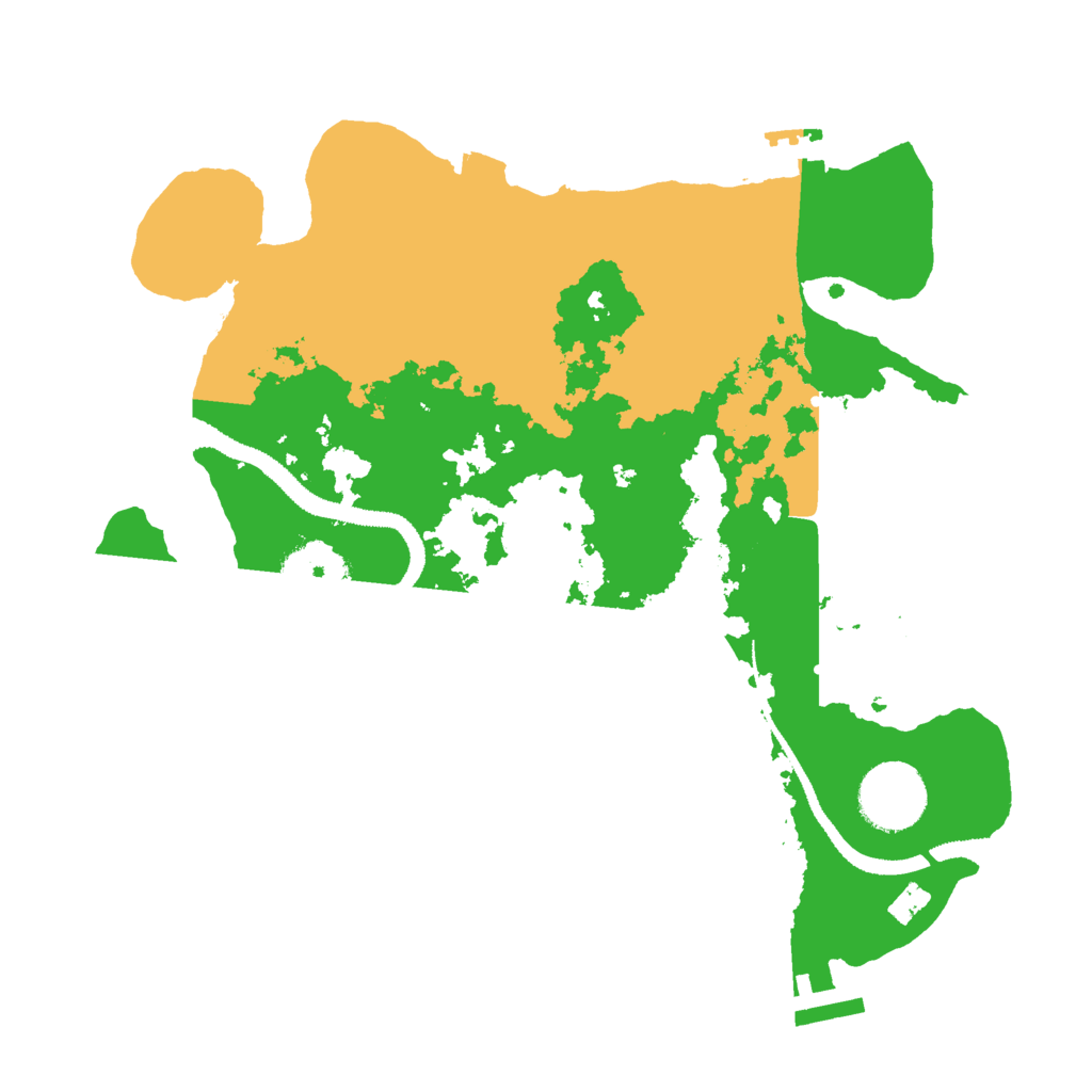 Biome Rust Map: Procedural Map, Size: 2900, Seed: 1473348856